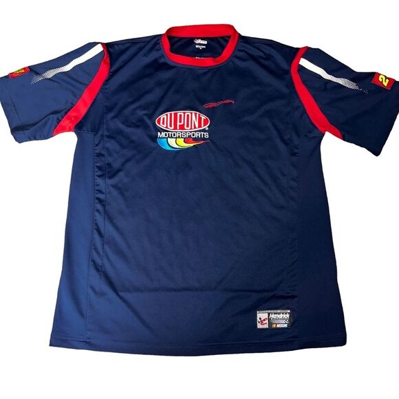 Vintage Chase Jeff Gordon Embroidered Shirt 24 Hendricks DuPont Size XL NASCAR - Picture 1 of 11